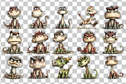 Whimsical Quirky Dinosaur PNG, an Animal Illustration by Nicolle's Colorful Art (Thumbnail 3 of 5)