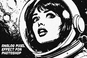 Analog Pixel Effect for Photoshop