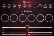 Dark Alchemy UI Set, an Object Illustration by Olga Ryzychenko (Thumbnail 7 of 10)