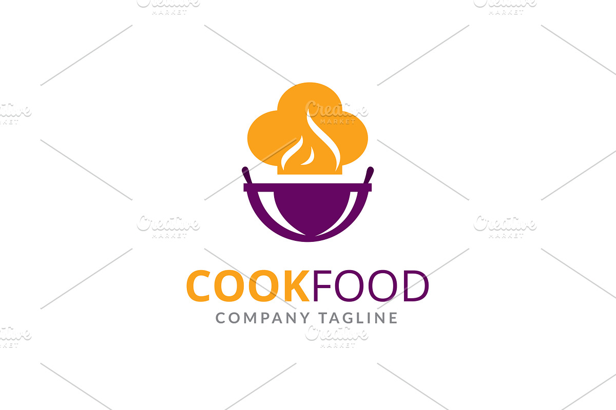 Cook Food Logo, a Branding & Logo Template by Maraz Logo (Photo 1 of 2)