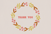 Retro Florals - Nature Collection, a Seasonal Illustration by miumiu (Thumbnail 15 of 15)