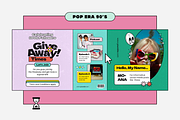 Pop Era 90s Vol.2 - Instagram Retro, a Social Media Template by Sixtysix Labs (Thumbnail 3 of 10)