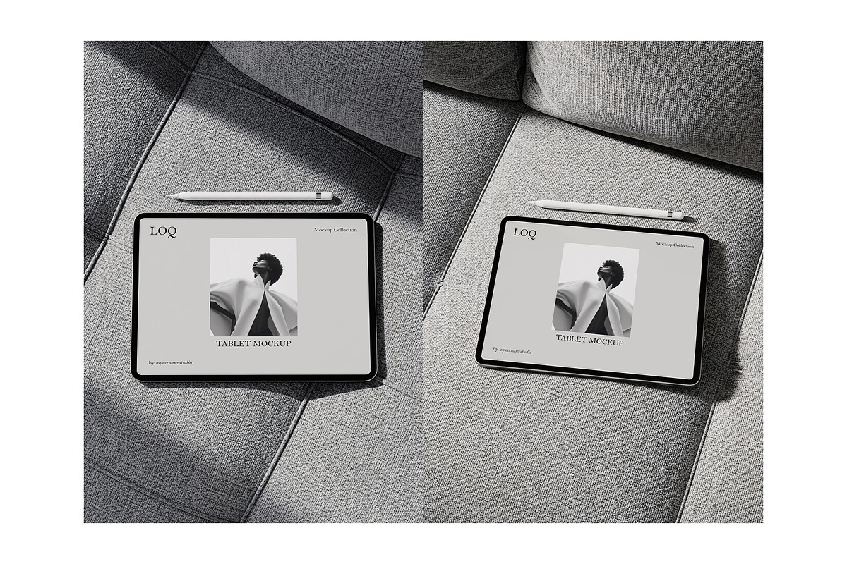 iPad Mockup, an iPad Mockup by Aquarianz Studio (Photo 2 of 6)