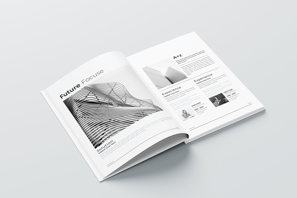 Architecture | Canva, Word & Indd, a Brochure Template by obayes (Photo 10 of 18)