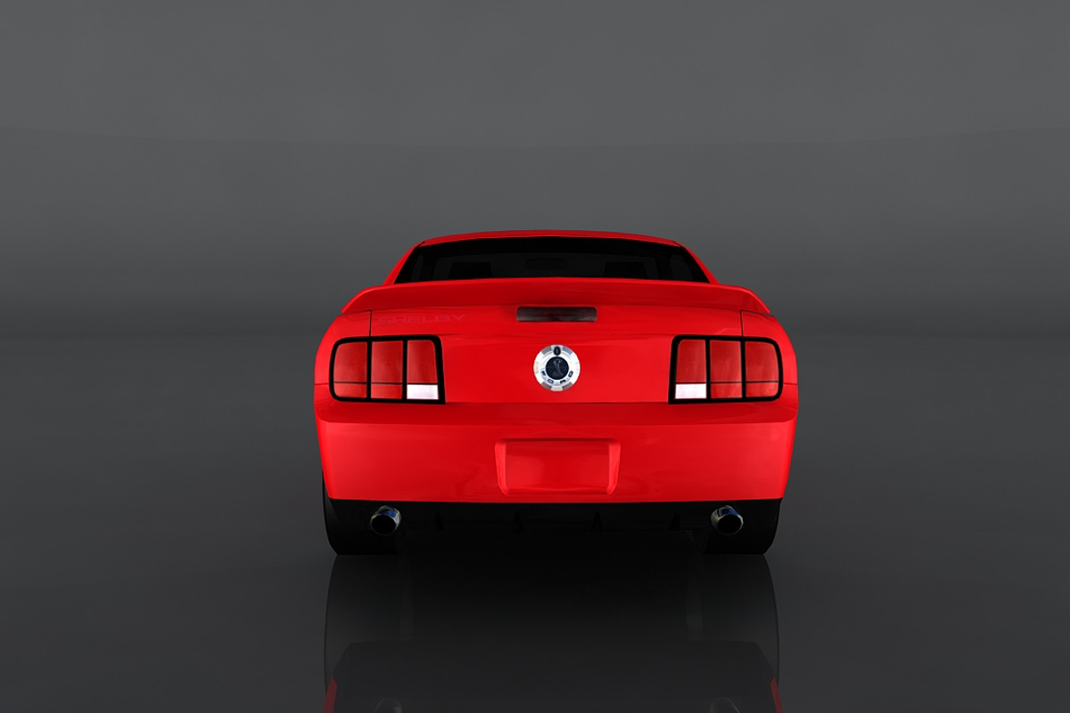 Ford Shelby GT500, a Cars & Vehicle 3D Model by valtriiu (Photo 6 of 12)