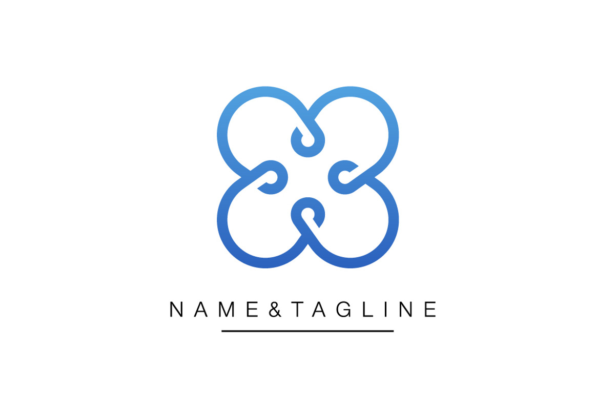 Elegant leaves monogram template, a Branding & Logo Template by WORAKAMON Design Studio (Photo 5 of 5)