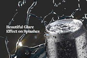 Can With Splash Slow Motion Mockup, a Product Mockup by rebrandy (Thumbnail 6 of 10)