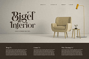 Stenvia Ligature Serif Font Typeface, a Serif Font by Graphicxell (Thumbnail 3 of 10)