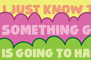 Move Your Feet!, a Sans Serif Font by pizzadudedotdk (Thumbnail 3 of 10)