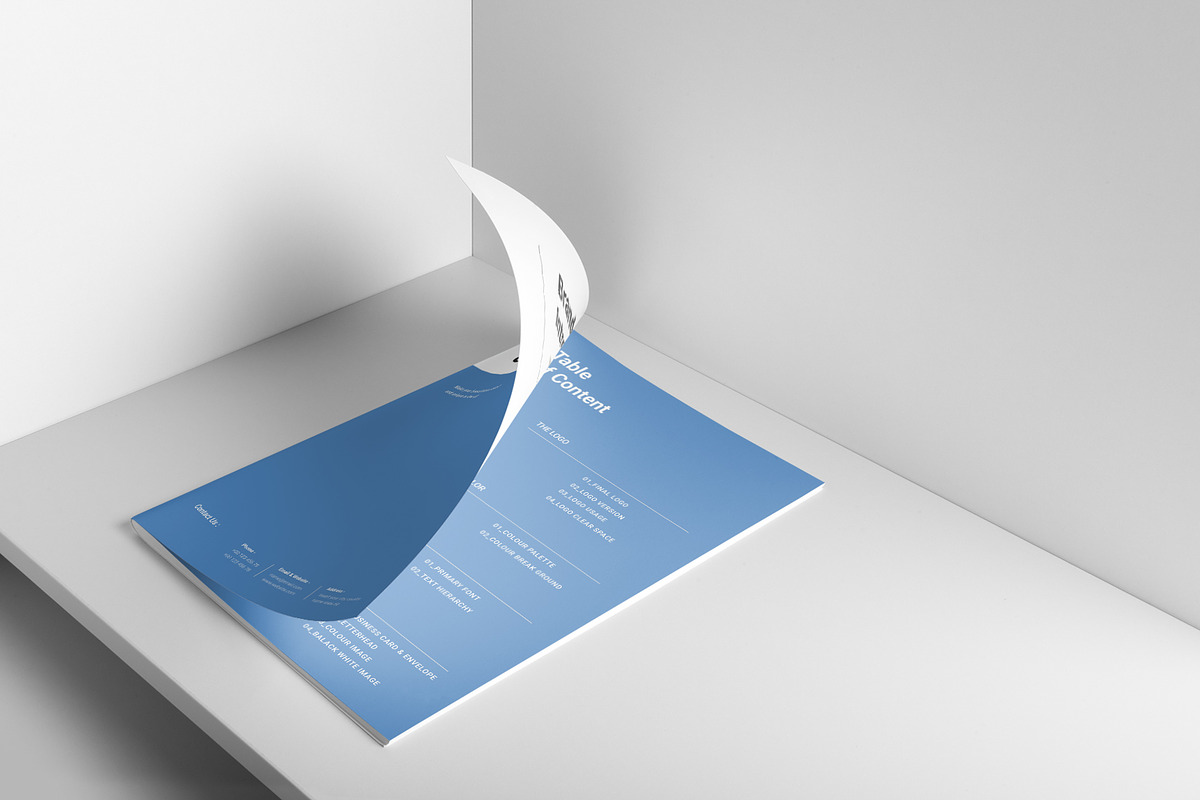 Brand Guidelines Template, a Brochure Template by DesignCrest (Photo 4 of 14)