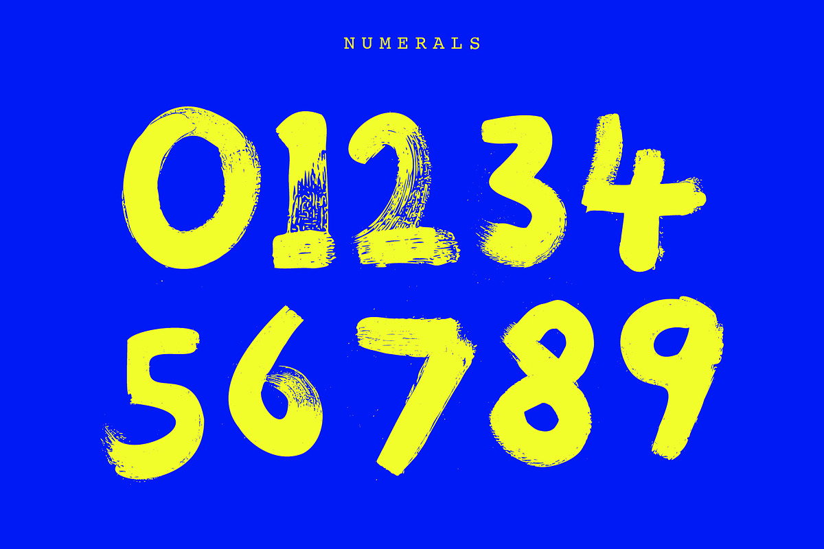 Hand-Painted Dry Brush Font, a Handwritten Font by This For There (Photo 8 of 14)
