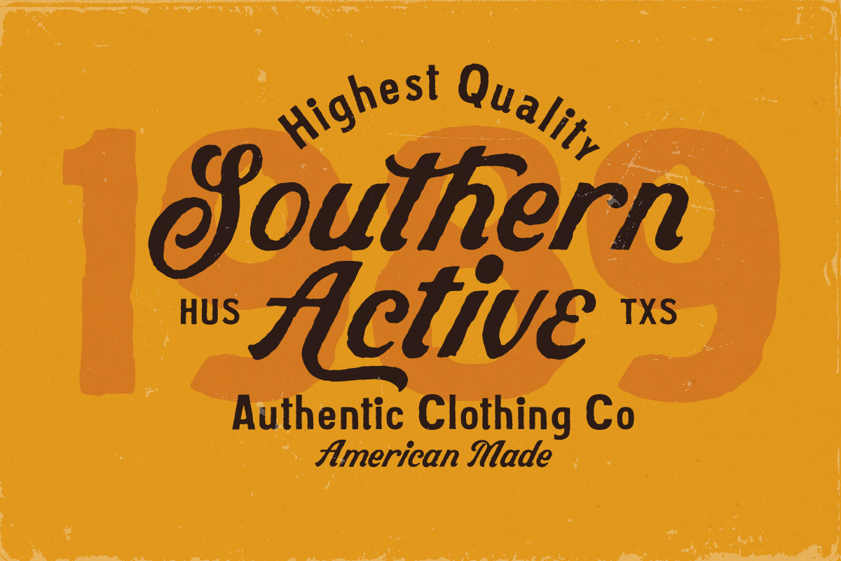 Mountains Range Classic Font Duo, a Script Font by Letterhend Studio (Photo 8 of 9)