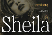 CS Sheila – Classic Font, a Serif Font by Craft Supply Co. (Thumbnail 1 of 8)