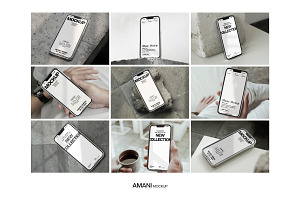 AMANI IPhone Mockup Collection Vol.1