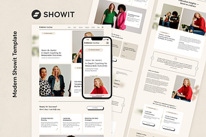 Showit Template: Evidence, a Websites & App Template by Applet Studio