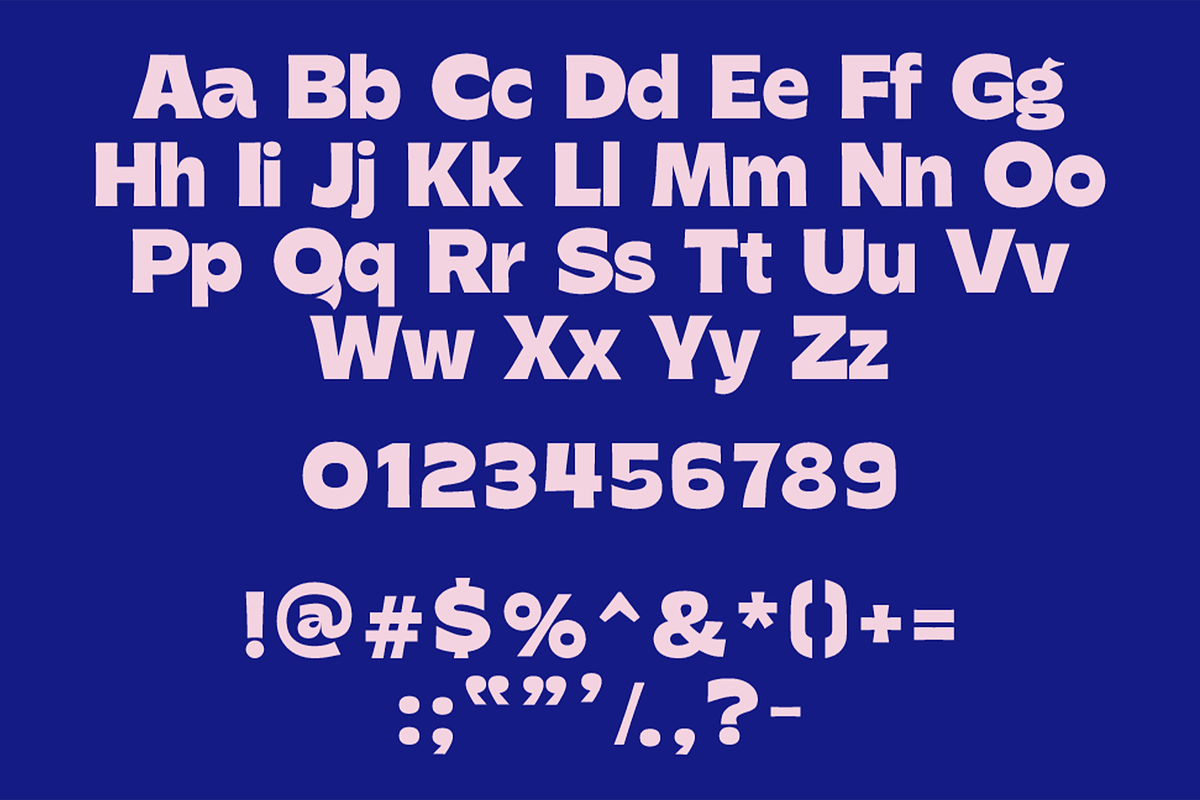 Gramble - display font, a Font by Press & Pen (Photo 8 of 8)