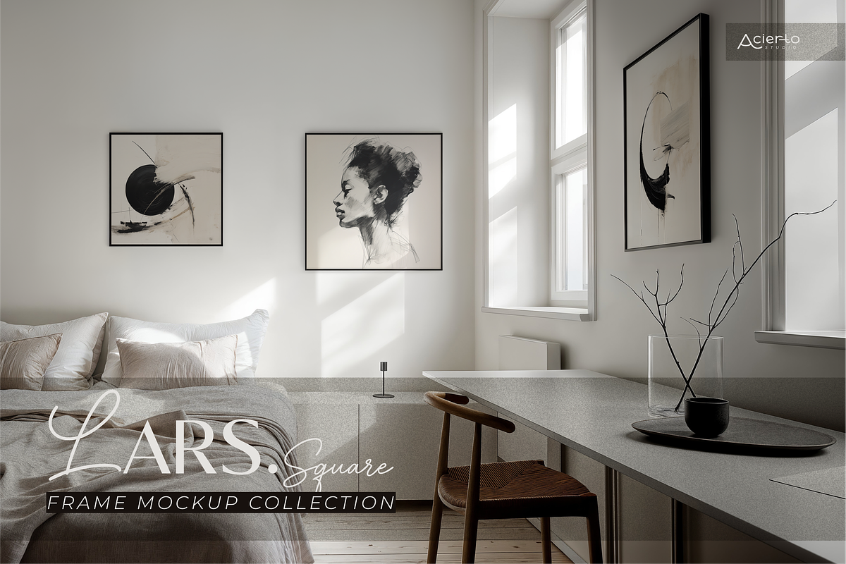 LARS Square | Frame Mockup Set, a Product Mockup by Acierto Studio (Photo 8 of 9)