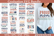 Graduation SVG Bundle ,Graduation Bu, a Graphic by akazaddesign (Thumbnail 1 of 16)
