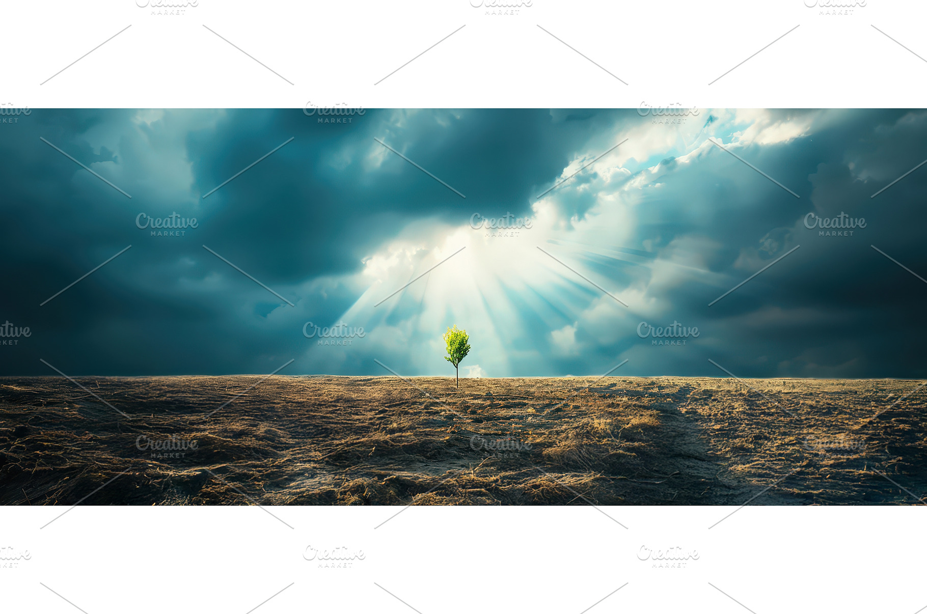 Young plant growing under dramatic, a Nature Photo by piter.goskov