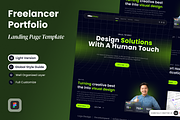 MikoLibrary - Freelancer Portfolio, a Landing Page Template by SLAB! Design (Thumbnail 1 of 4)