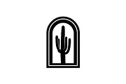 Cactus Arch Silhouette Bundle, an Illustration by Designs_River (Thumbnail 24 of 31)