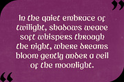 CS Kurse – Uncial Font, a Sans Serif Font by Craft Supply Co. (Thumbnail 4 of 8)