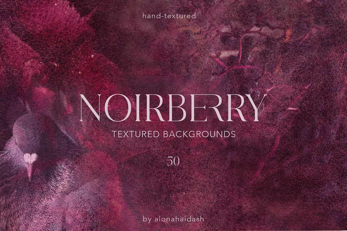 Noirberry · Textured Backgrounds, a Background Graphic by alonahaidash (Photo 1 of 10)