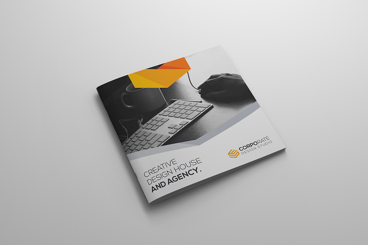 Pro_Square Bi-Fold Brochure, a Brochure Template by GenerousArt (Photo 3 of 11)