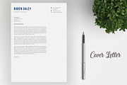 Modern Resume Template Cover letter, a Resume Template by SalientResume (Thumbnail 4 of 5)
