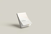 Notepad A6 Open Mockup, a Books & Magazine Mockup by Pexelcorner (Thumbnail 5 of 9)