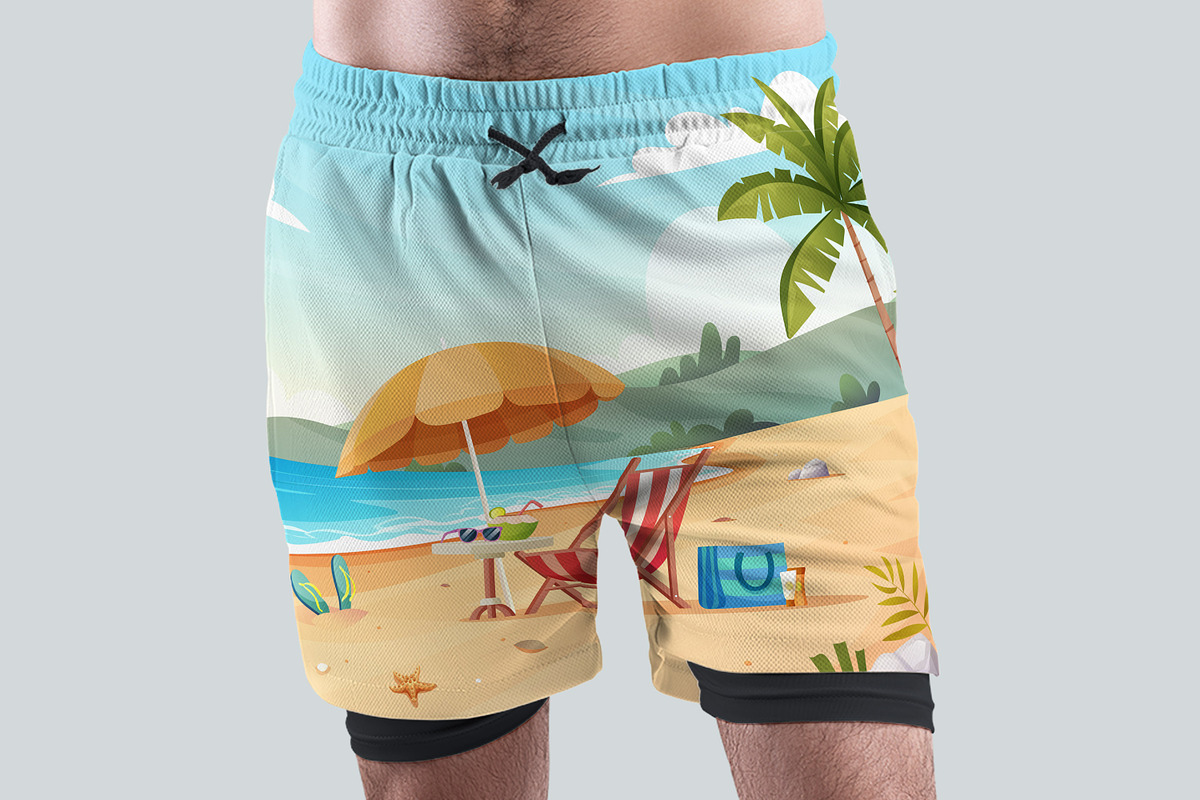 Beach Landscape, a Background Graphic by Digital Studio (Photo 6 of 9)