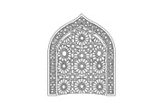 Islamic Arch Window Mandala Bundle, an Illustration by Artivon (Thumbnail 41 of 45)