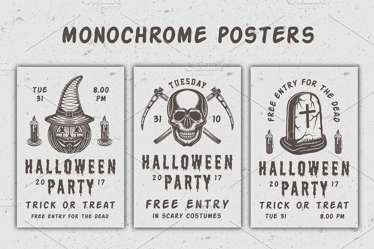Halloween Massive Bundle, a Branding & Logo Template by AkimD (Photo 15 of 16)