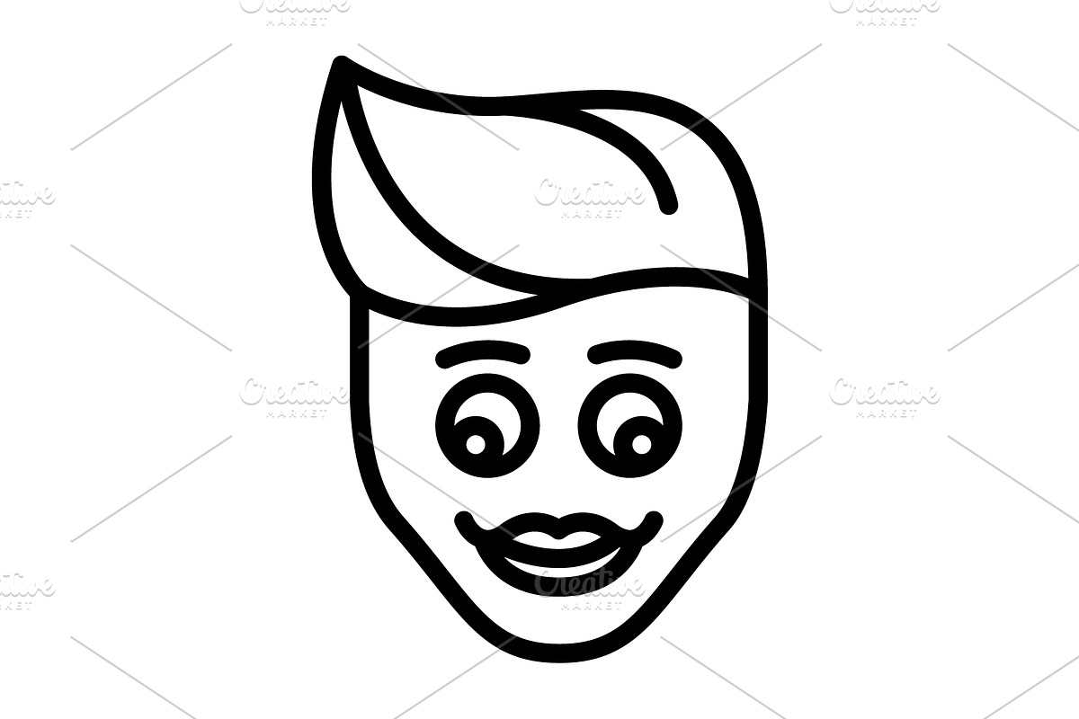 Briefly deaf black icon, an Outline Icon by Creative priyanka