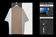 Rue Porter Oversized T-Shirt Mockups, a Shirt Mockup by FLYERWRK (Thumbnail 6 of 11)