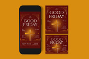 Good Friday Flyer, a Flyer Template by graphicook (Thumbnail 3 of 3)