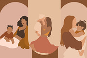 Mother's Love 2 Abstract Posters, an Animal Illustration by Miracles Everywhere (Thumbnail 5 of 10)