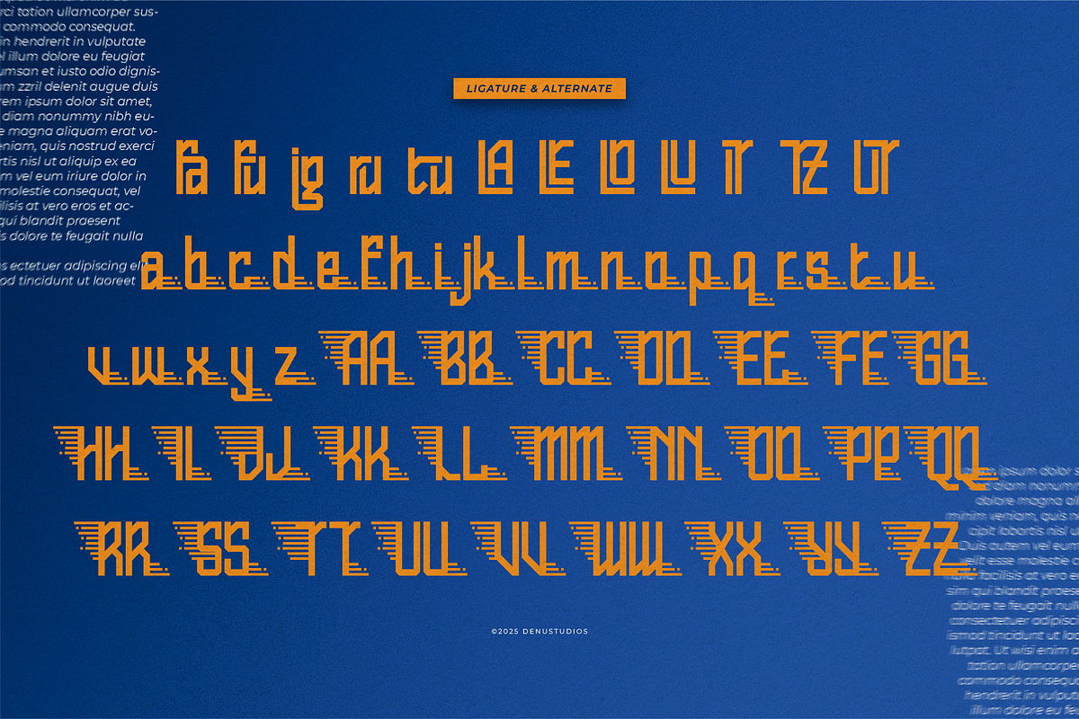 Dlar Sky | Tech Condensed Font, a Sans Serif Font by Denustudios (Photo 12 of 12)