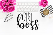 Girl Boss SVG, PNG, JPEG, an Illustration by Hey There, Crafty! (Thumbnail 2 of 2)
