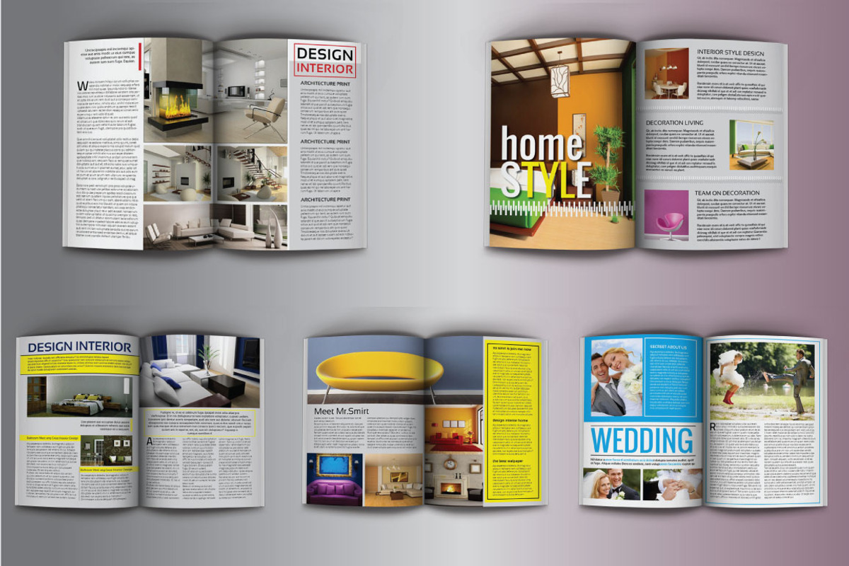Multipurpose Magazine Template, a Magazine Template by Orlin (Photo 3 of 5)