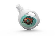 Detergent Bottle Mock-up, an Advertising Mockup by PixelMockup (Thumbnail 8 of 11)