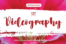 Videography | Handwriten Font