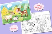 At The Farm - Part1, an Animal Illustration by Haso (Thumbnail 4 of 10)
