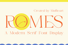 Romes - Modern Serif Font
