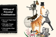 Vintage Illustrations Collage Pack, an Object Graphic by Collage Supply Co (Thumbnail 2 of 3)