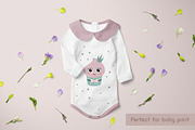 Cupcakes clipart & patterns, a Food Illustration by JulzaArt (Thumbnail 3 of 9)