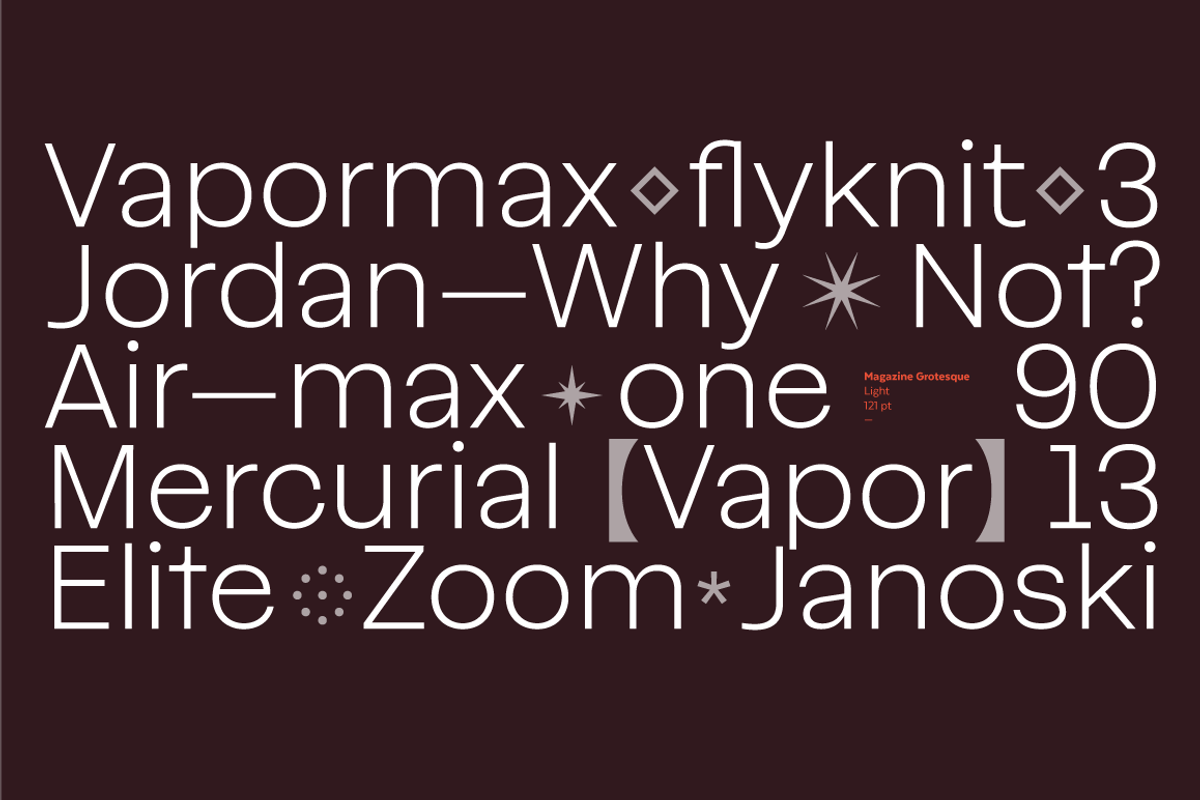 Magazine Grotesque preview 5