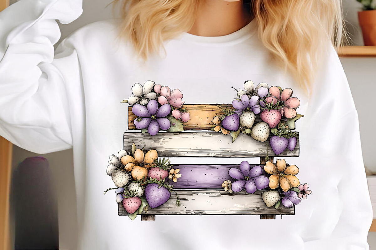 Spring Summer Wooden Clipart, an Illustration by GatewayDesign (Photo 4 of 5)