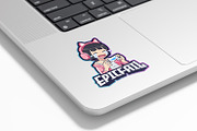 Epic Fail Crying Gamer Girl Logo, a Branding & Logo Template by tkzgraphic (Thumbnail 2 of 2)