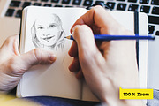 Sketchbook Photo Mockup, a Mac Mockup by Little Jimi Shop (Thumbnail 3 of 5)